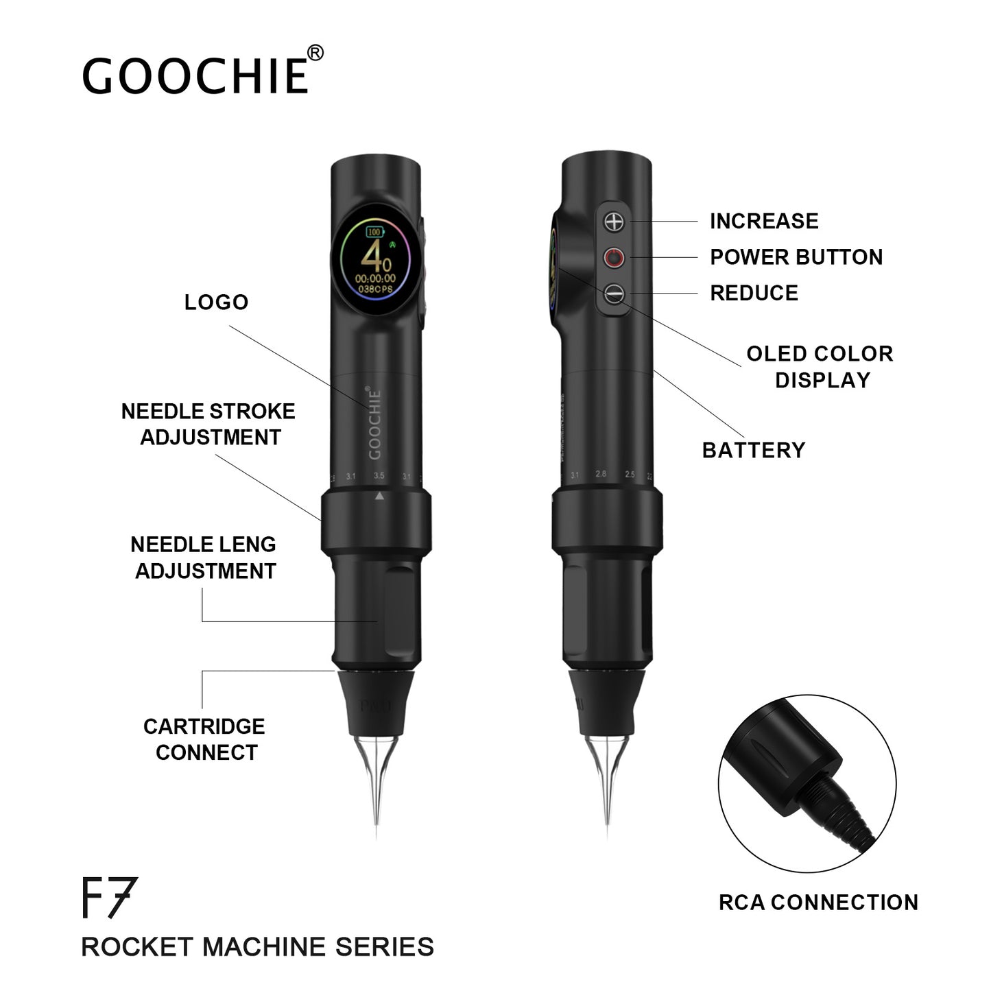 Goochie F7 rocket machine
